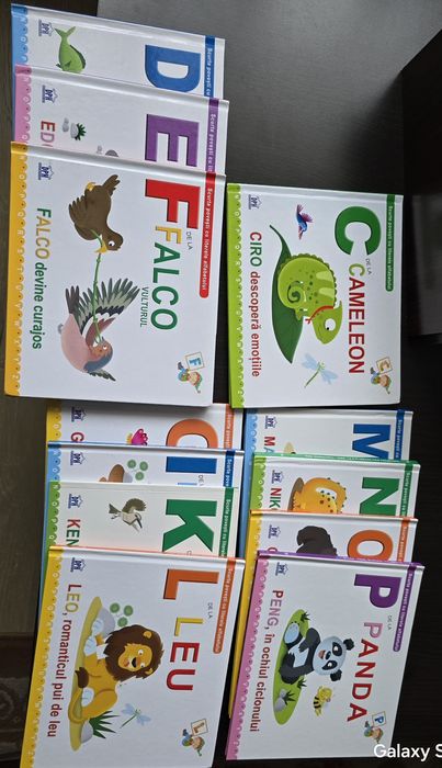 Scurte povesti cu literele alfabetului ( litere de tipar)