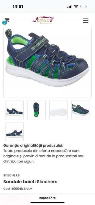 Sandale pentru copii , Skechers numarul 25