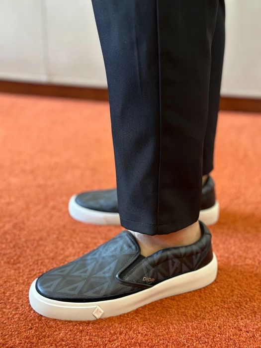 CD Slip-On Oblique Black