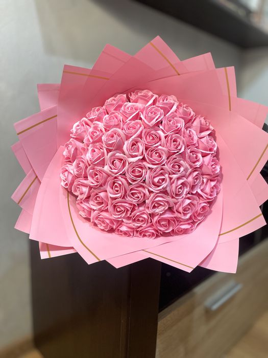 Buchet de flori sapun