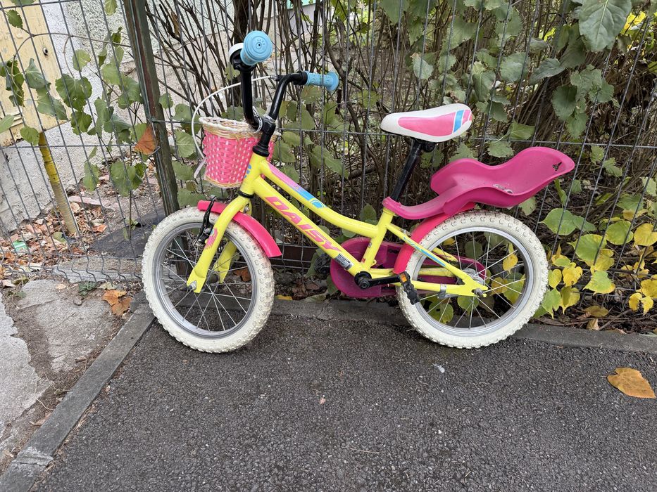 Bicicletă fetite DHS Daisy 16"