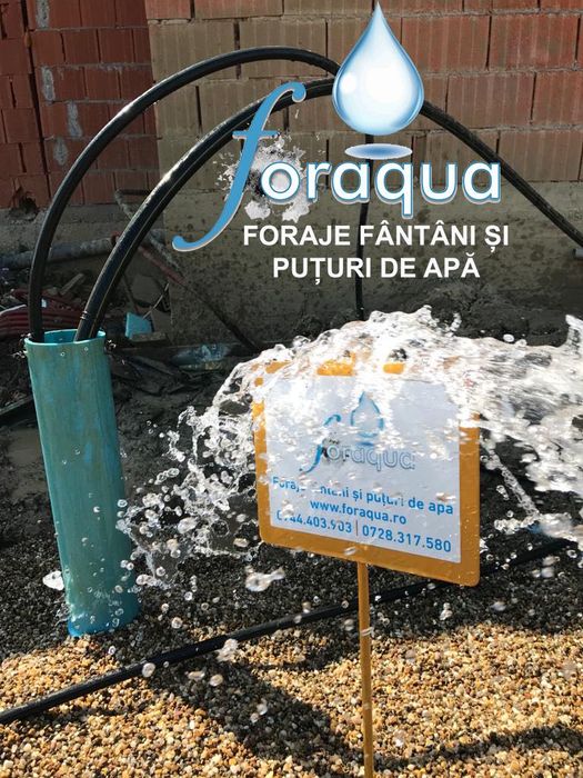 Foraqua Foraj apă Bihor, Puturi Forate, Fântâni