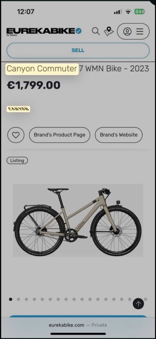 Bicicleta canyon commuter