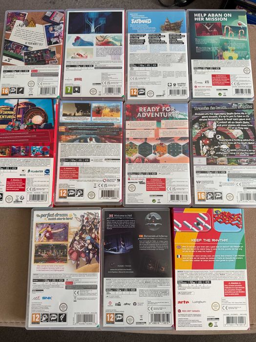 Комплект от 18 нови игри за Nintendo Switch