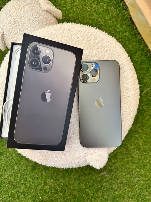 iPhone 13 Pro Max – 128GB – Graphite | Оригинална кутия | 86% батерия