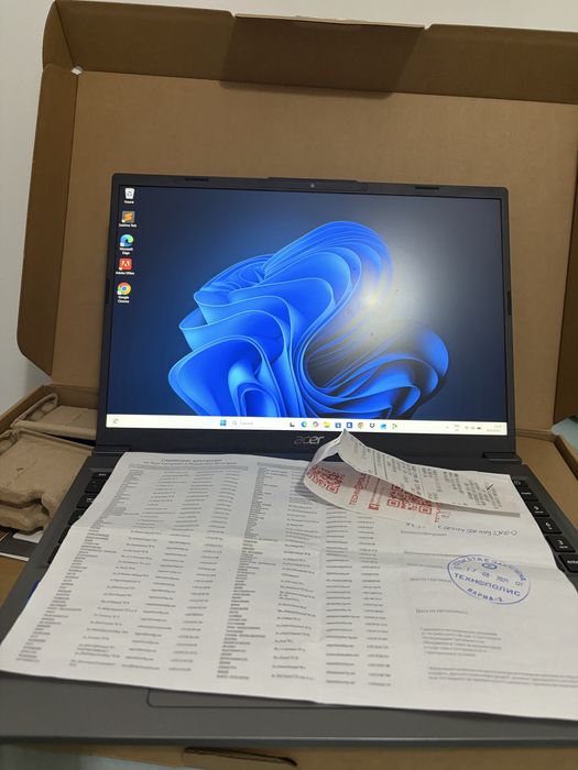 Acer Aspire Go 15 AG15-51P-70EC, Intel Core i7-1355U, 16 GB DDR5, 512 GB SSD с гаранция