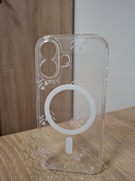 Husa MagSafe pentru Apple iPhone 17, Ringke, Fusion, Transparenta