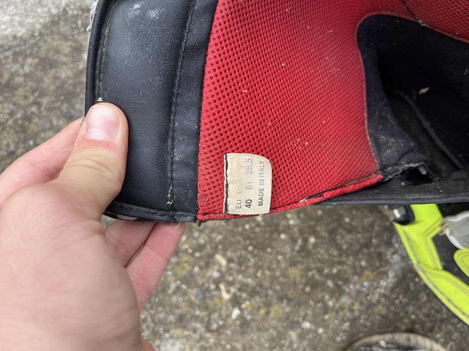 Ghete de motor enduro GXR din Italia marimea 40