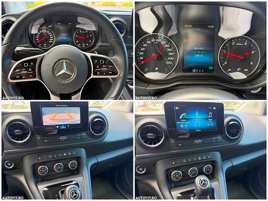 MERCEDES Citan Autoutilitara N1 furgon 2 locuri+marfa 2024 1.5CDi 95 CP E6 CutieAut AC/clima Webasto Camera, recent adus 24.815 km stare noua!
