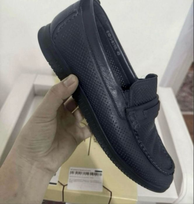 Лоферы мужские кожаные