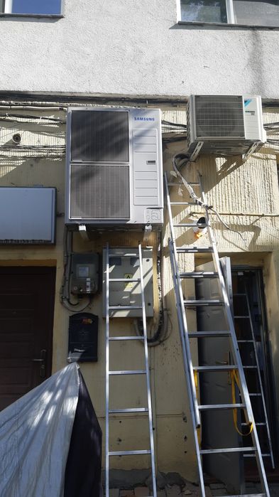 Montaj , montare , instalare aer conditionat  , igienizare aer