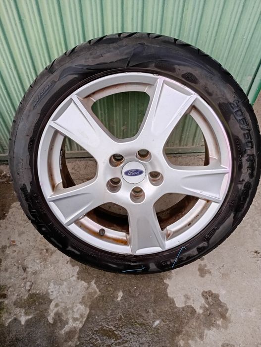 ДОТ 24, джанти 17 -ки,с гуми Тигър 205/50/17,за Форд , летни!