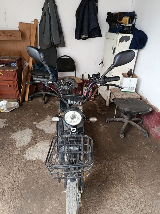 Электроскутер леопард сатамын