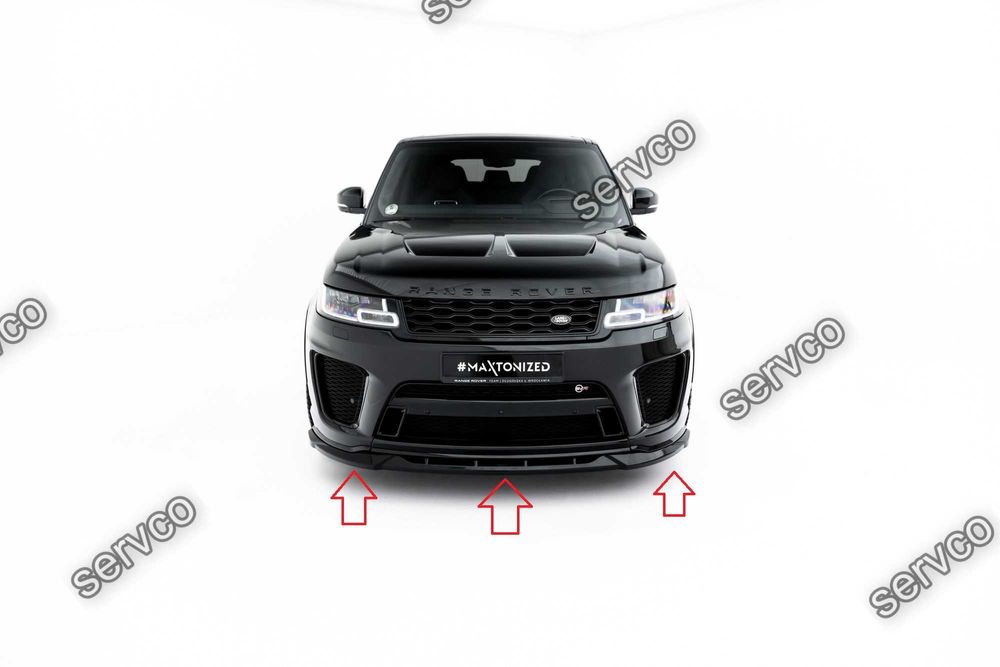Prelungire splitter bara fata Land Rover Range Rover SVR 2018-2022 v2
