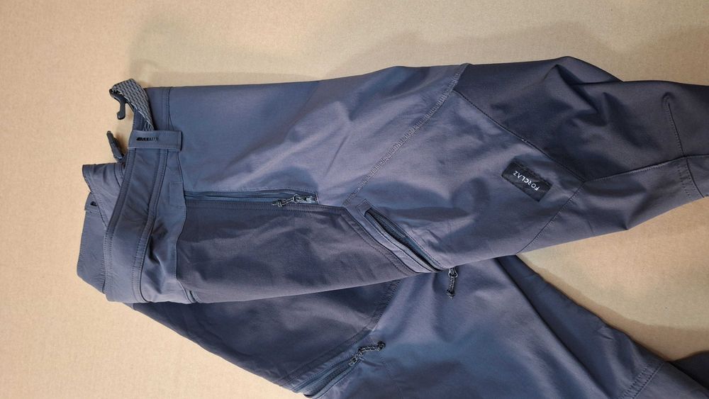 Pantaloni trekking Forclaz marimea L cu dimensiunile