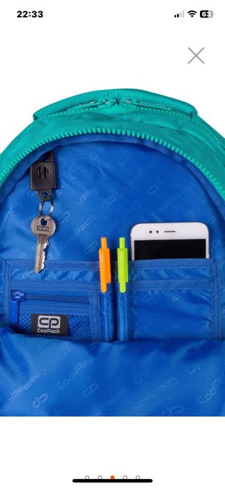 Ученическа раница COOLPACK - PICK - Gradient Ocean