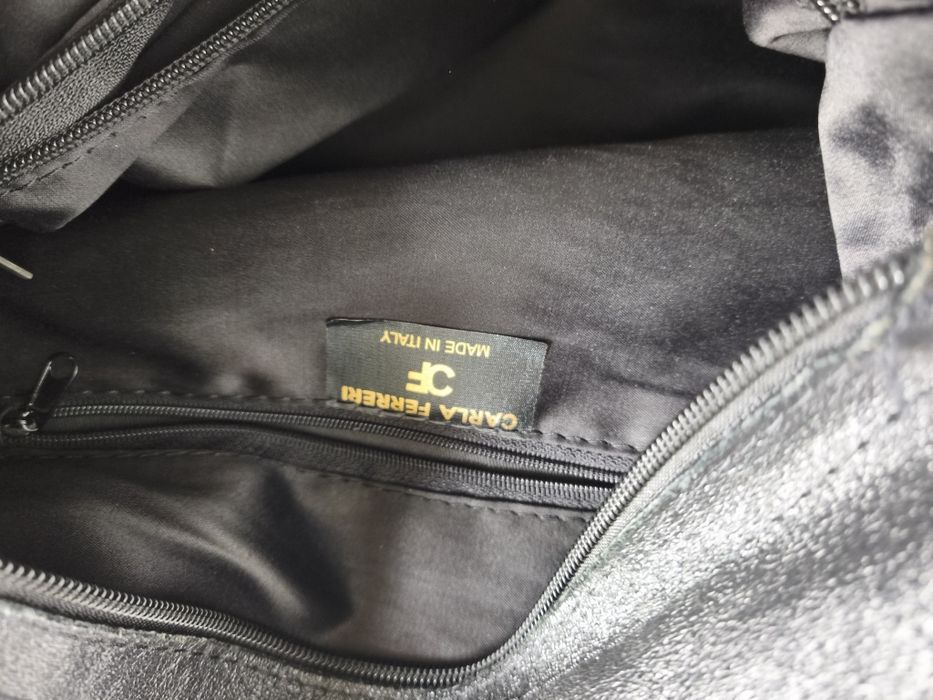 Голяма чанта естествена кожа