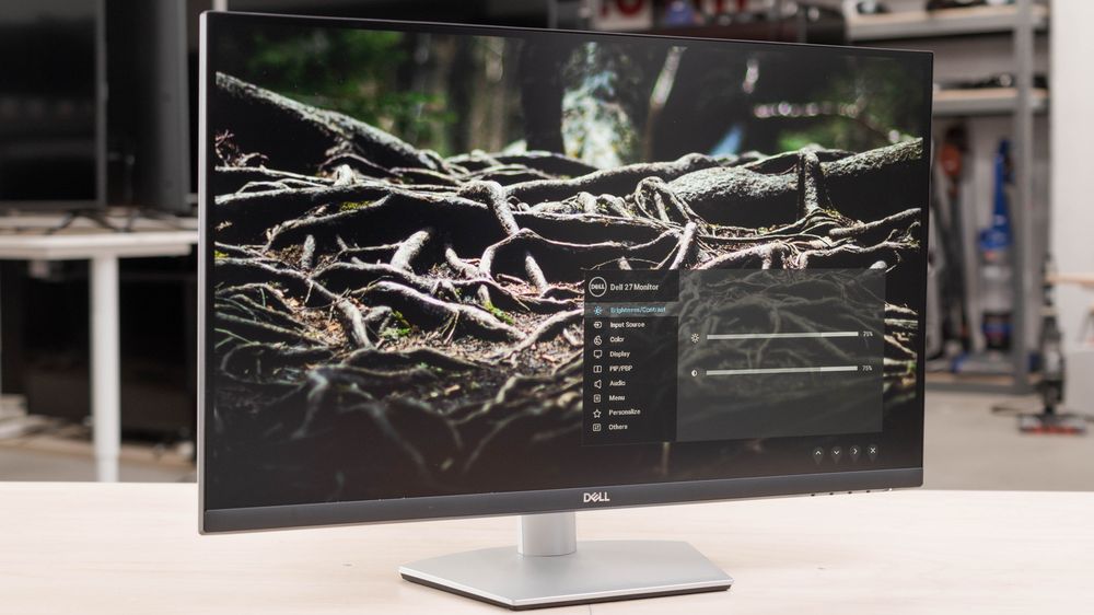 27" 4K UHD Монитор Dell S2721QS (IPS, Ергономична стойка)