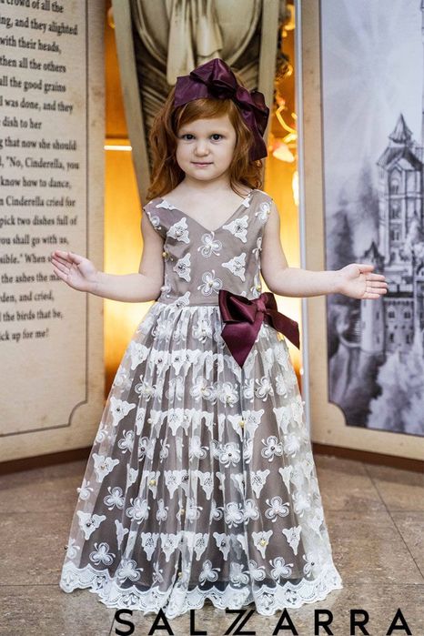 Детска луксозна рокля Салзара / Salzarra