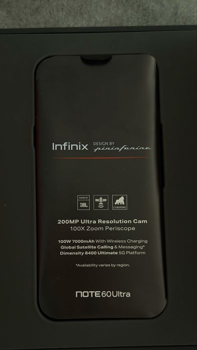 Infinix 60 ultra Pininfarina