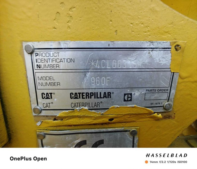 Cabina Caterpillar 960 F