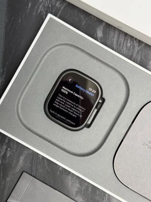 Apple watch Ultra 2 Black Titanium Milanese Loop Гаранция