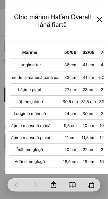 Salopeta lana fiarta