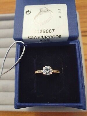 Inel Attract Round Swarovski Clasic