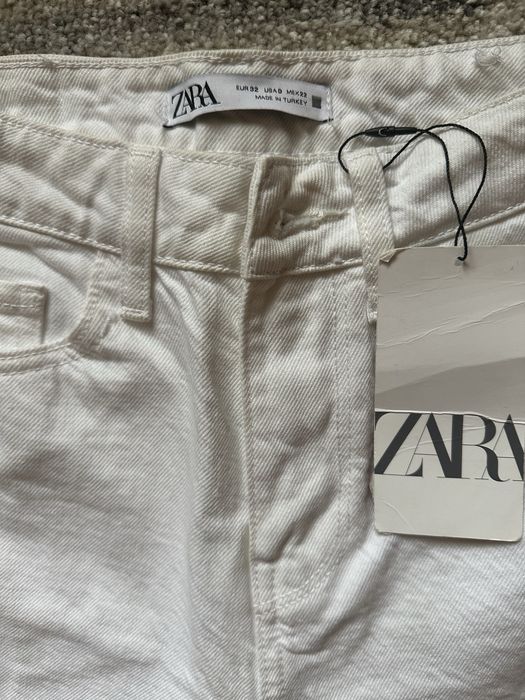 Нови Бели Дамски Дънки Zara