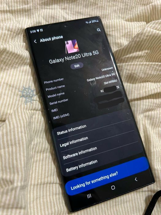 Продам Ультра Флагман samsung galaxy note 20 ultra, USA, snapdragon.