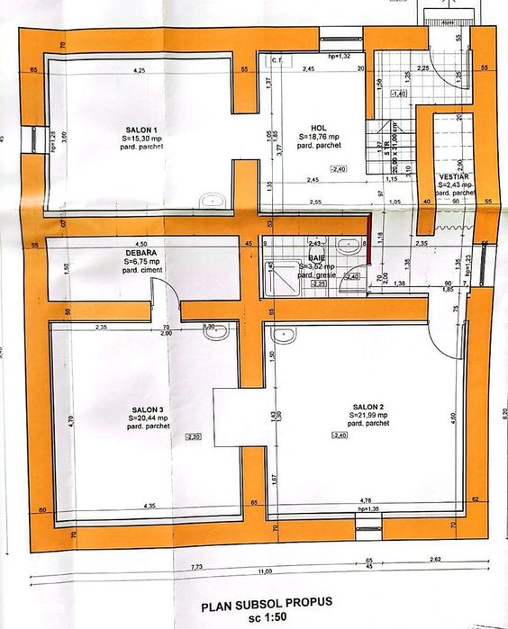 Cladire comerciala, D+P+M, suprafata 300 mp, zona C. Dumbravii