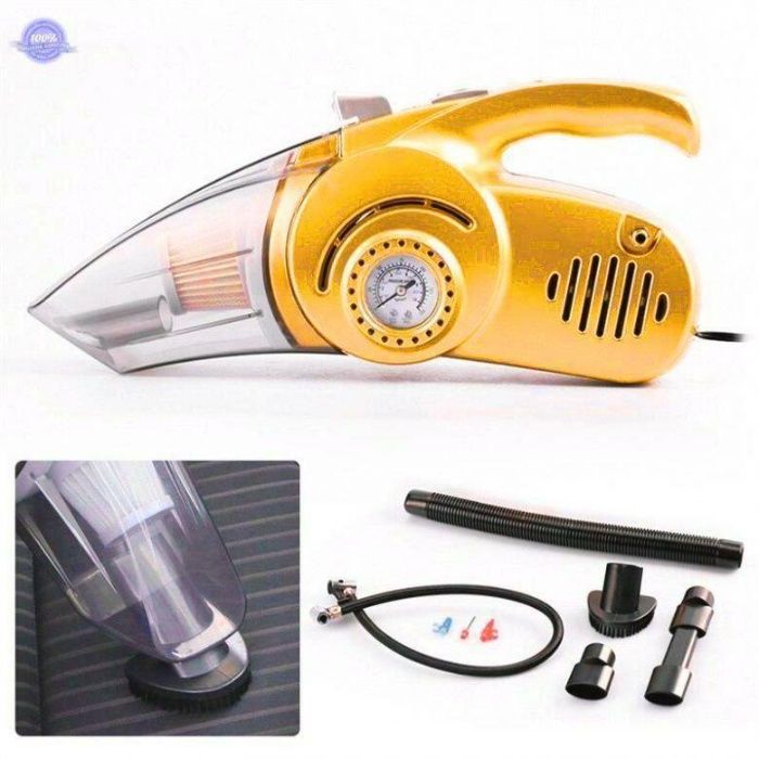 Автомобильный пылесос автопылесос + компрессор для авто pilesos AKM91