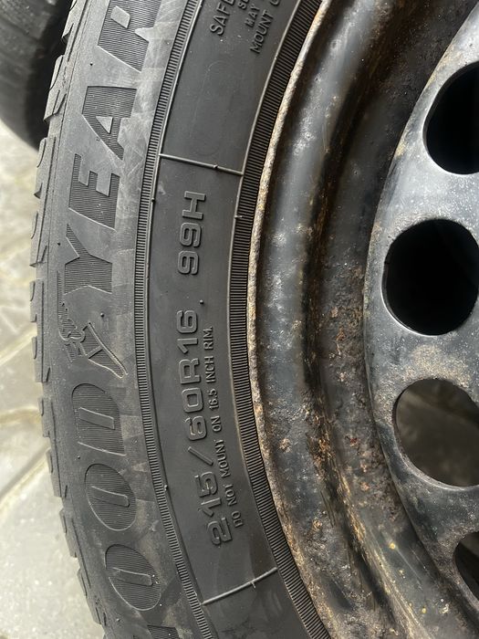 Jante 5x112 cu anvelope de iarna