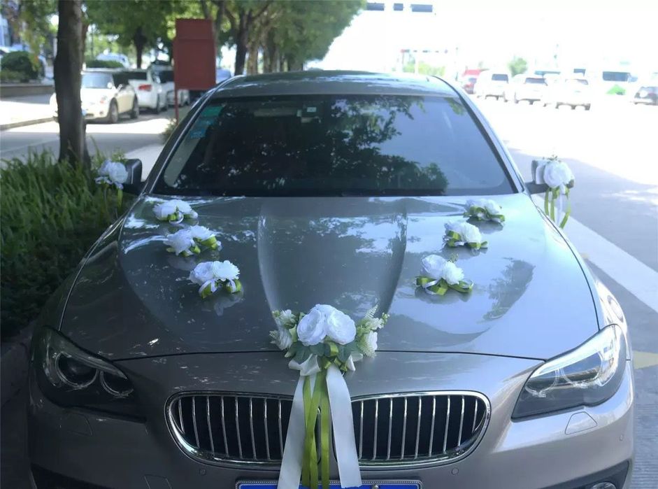 Flori masina nunta/botez