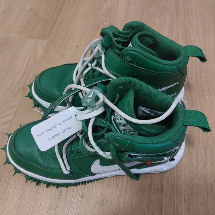 Nike Air Force 1 Mid x Off-White "Pine Green" marime 38.5
