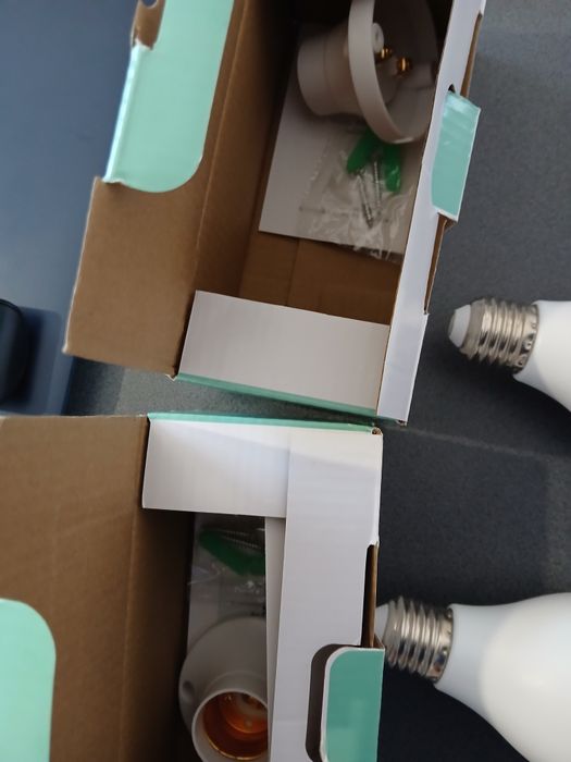 Set 2 camere WiFi Panorama Camera, cu control din telefon și vedere inclusiv noaptea în perfectă stare de funcționare, tehnic și estetic 10 din 10