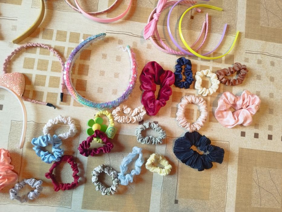 Лотове аксесоари за коса за момиче
