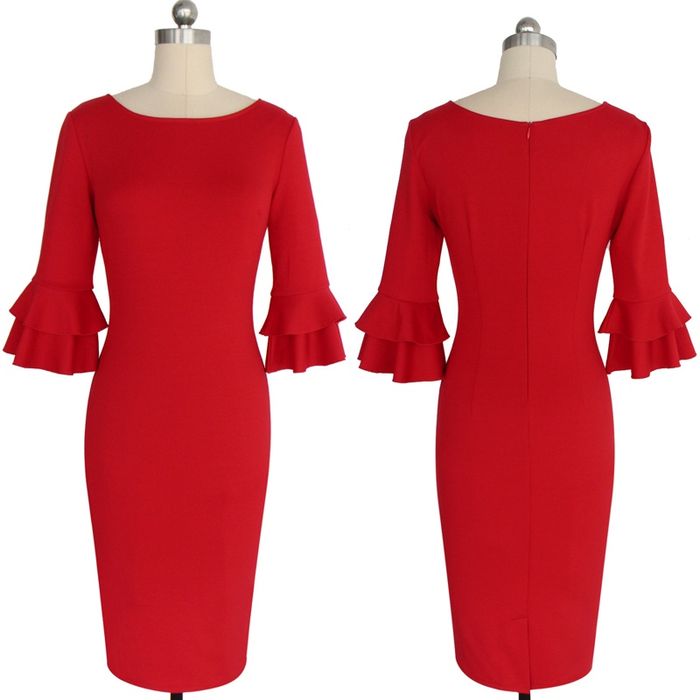 Луксозна дамска рокля