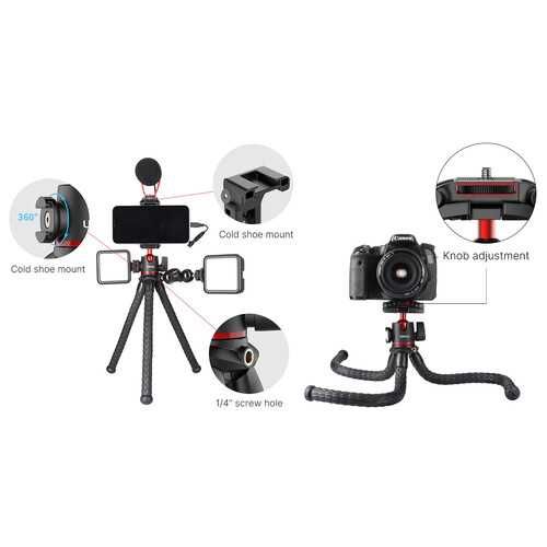 Ulanzi MT-33 Octopus Tripod – гъвкав мултифункционален мини статив