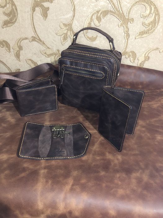 Кожанный подарочный набор | Ручная работа