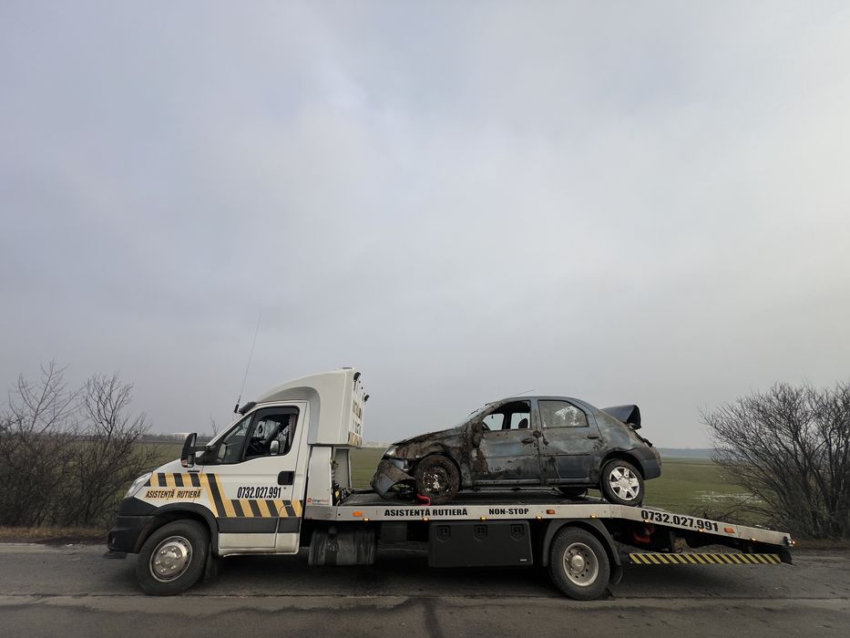 Tractări Auto NON-STOP Ploiești | Platformă Auto & Dube | 24/7