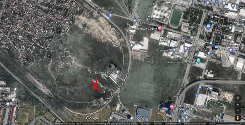 Продава се Парцел в София, Летище София - 3055 кв.м за 80 €/кв.м - Снимка #2