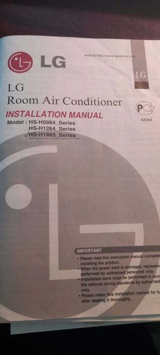 Кондиционер LG-18 б/у (пишите в Телеграм)