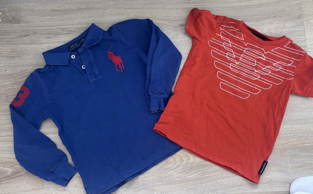 Armani и Ralph Lauren блузи
