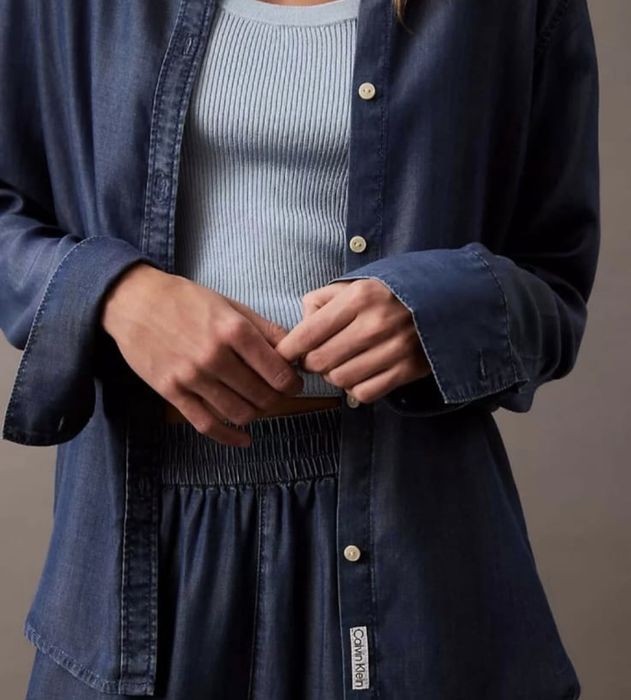 Джинсовая рубашка Calvin Klein