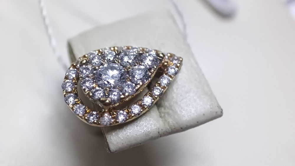 Серьги из желтого золота