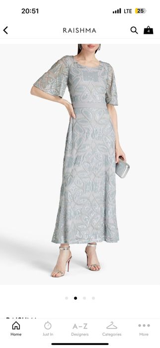 Новое вечернее платье Raishma на пломбе