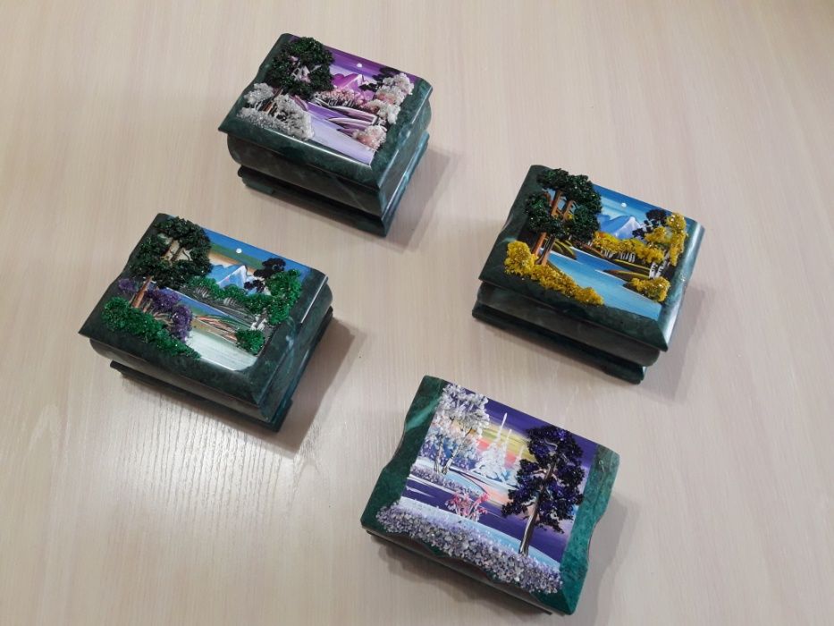 Шкатулки из камня