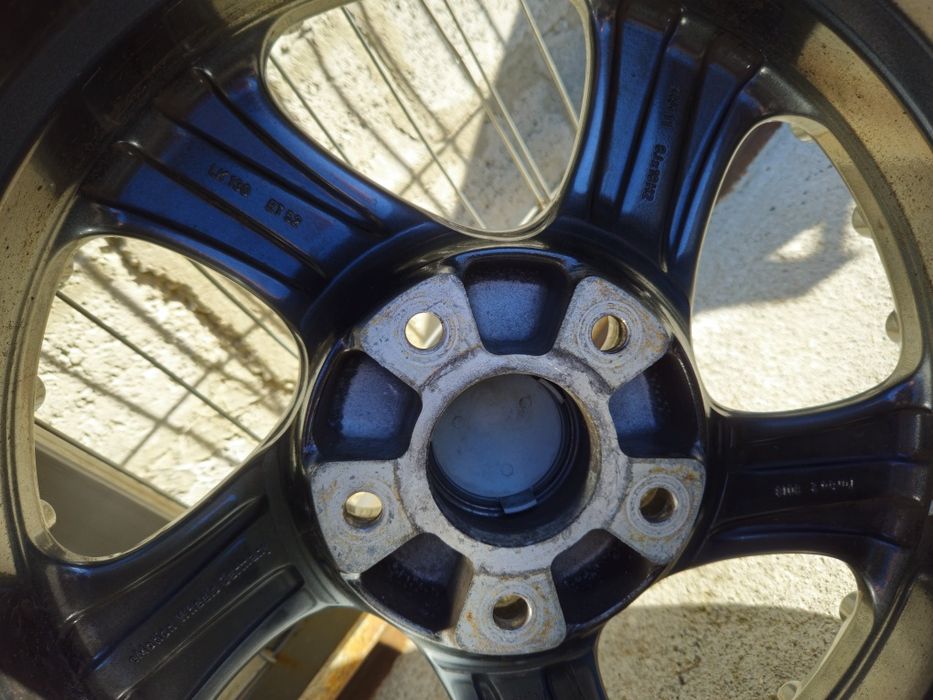 Джанти eMotion Wheels 18цола 5х130  8j et52 на 10j et60 Porsche