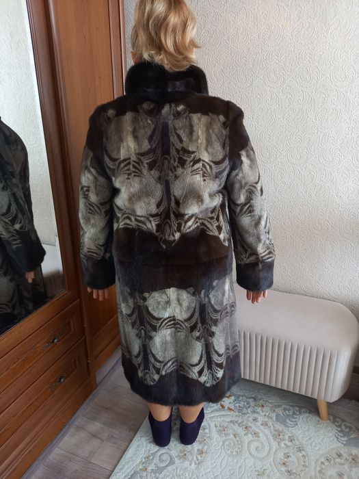 Норковая шуба женская